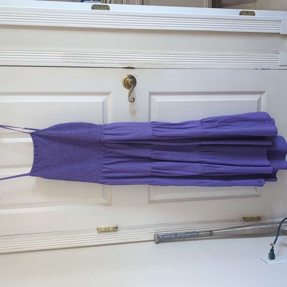 NWT Deep Lavender Maxi Dress L